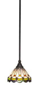 Stem One Light Mini Pendant in Matte Black (200|23-MB-9395)