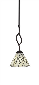 Revo One Light Mini Pendant in Dark Granite (200|240-DG-9115)