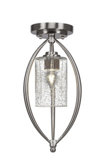 Marquise One Light Semi-Flush Mount in Brushed Nickel (200|2417-BN-300)