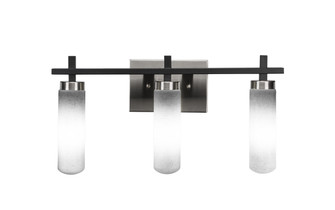 Salinda Three Light Bathroom Lighting in Matte Black & Brushed Nickel (200|2513-MBBN-601)