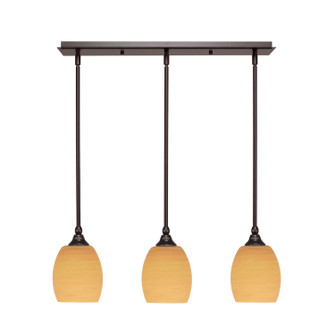 Any Three Light Multi Light Mini Pendant in Dark Granite (200|25-DG-625)