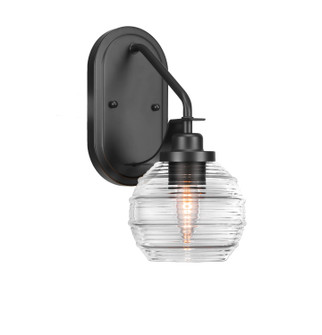 Odyssey One Light Wall Sconce in Matte Black (200|2611-MB-5110)