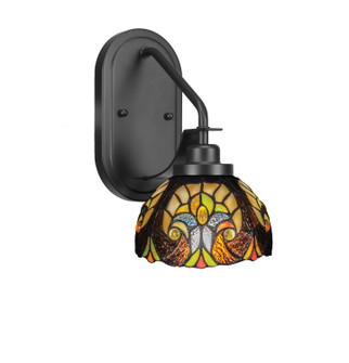 Odyssey One Light Wall Sconce in Matte Black (200|2611-MB-9945)