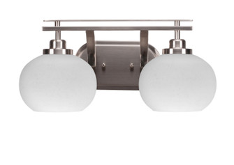 Odyssey Two Light Bathroom in Brushed Nickel (200|2612-BN-212)