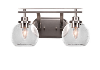 Odyssey Two Light Bathroom in Brushed Nickel (200|2612-BN-4100)