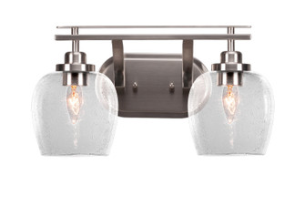 Odyssey Two Light Bathroom in Brushed Nickel (200|2612-BN-4810)