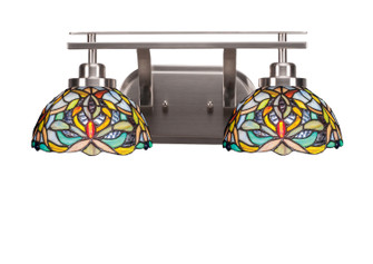 Odyssey Two Light Bathroom in Brushed Nickel (200|2612-BN-9905)