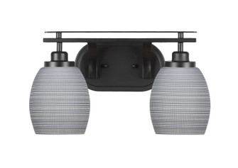 Odyssey Two Light Bath Bar in Matte Black (200|2612-MB-4022)