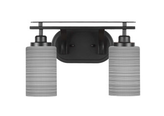 Odyssey Two Light Bath Bar in Matte Black (200|2612-MB-4062)