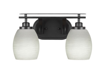 Odyssey Two Light Bath Bar in Matte Black (200|2612-MB-615)
