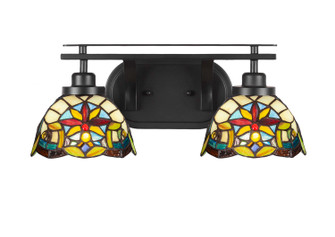 Odyssey Two Light Bath Bar in Matte Black (200|2612-MB-9365)