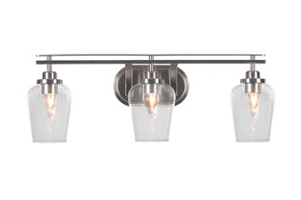 Odyssey Three Light Bath Bar in Brushed Nickel (200|2613-BN-210)