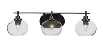 Odyssey Three Light Bathroom Lighting in Matte Black (200|2613-MB-202)