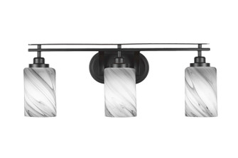 Odyssey Three Light Bath Bar in Matte Black (200|2613-MB-3009)