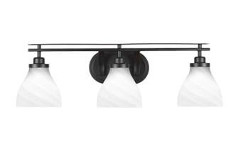 Odyssey Three Light Bath Bar in Matte Black (200|2613-MB-4761)