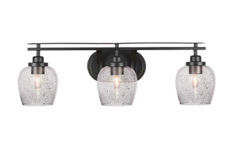 Odyssey Three Light Bath Bar in Matte Black (200|2613-MB-4812)