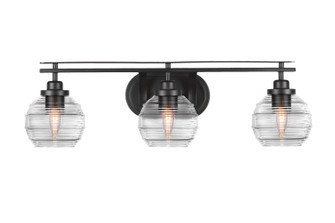 Odyssey Three Light Bath Bar in Matte Black (200|2613-MB-5110)