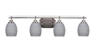 Odyssey Four Light Bath Bar in Brushed Nickel (200|2614-BN-4022)