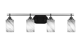 Odyssey Four Light Bath Bar in Matte Black (200|2614-MB-3009)