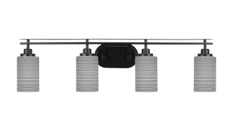 Odyssey Four Light Bath Bar in Matte Black (200|2614-MB-4062)
