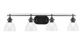 Odyssey Four Light Bath Bar in Matte Black (200|2614-MB-4760)