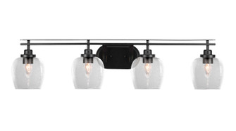 Odyssey Four Light Bath Bar in Matte Black (200|2614-MB-4810)