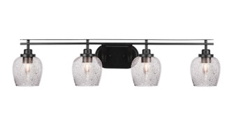 Odyssey Four Light Bath Bar in Matte Black (200|2614-MB-4812)