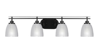 Odyssey Four Light Bath Bar in Matte Black (200|2614-MB-500)