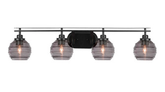 Odyssey Four Light Bath Bar in Matte Black (200|2614-MB-5112)