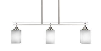 Odyssey Three Light Island Pendant in Brushed Nickel (200|2636-BN-531)