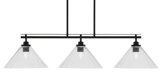 Odyssey Three Light Island Pendant in Matte Black (200|2636-MB-306)