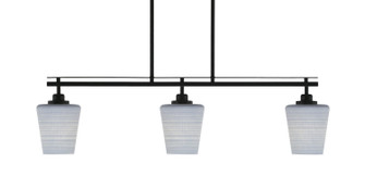 Odyssey Three Light Island Pendant in Matte Black (200|2636-MB-4032)