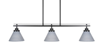 Odyssey Three Light Island Pendant in Matte Black (200|2636-MB-4052)