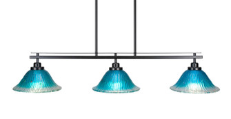 Odyssey Three Light Island Pendant in Matte Black (200|2636-MB-438)