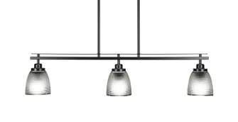 Odyssey Three Light Island Pendant in Matte Black (200|2636-MB-500)