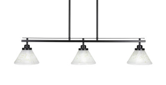 Odyssey Three Light Island Pendant in Matte Black (200|2636-MB-7145)