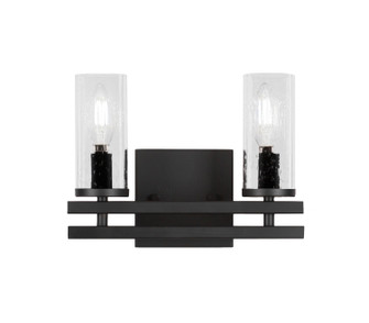Belmont Two Light Bath Bar in Matte Black (200|2712-MB-800)