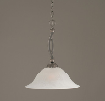 Bow One Light Pendant in Brushed Nickel (200|271-BN-53615)