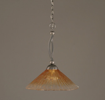 Bow One Light Pendant in Brushed Nickel (200|271-BN-710)