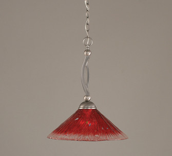 Bow One Light Pendant in Brushed Nickel (200|271-BN-716)