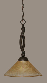 Bow One Light Pendant in Dark Granite (200|271-DG-700)