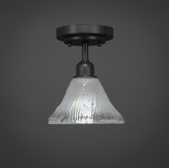 Vintage One Light Semi-Flush Mount in Dark Granite (200|280-DG-751)