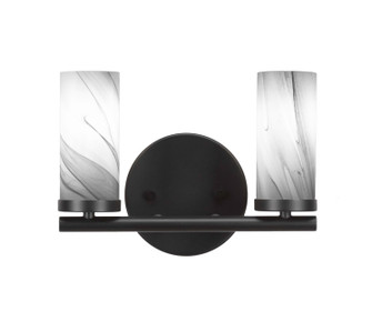 Trinity Two Light Bath Bar in Matte Black (200|2812-MB-802B)