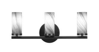 Trinity Three Light Bath Bar in Matte Black (200|2813-MB-802B)