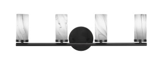 Trinity Four Light Bath Bar in Matte Black (200|2814-MB-802B)