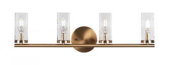 Trinity Four Light Bath Bar in New Age Brass (200|2814-NAB-800B)