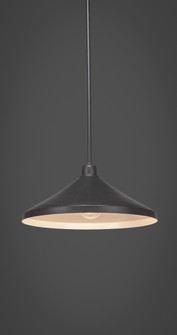 Vintage One Light Mini Pendant in Dark Granite (200|281-DG-422)