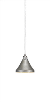 Vintage One Light Mini Pendant in Aged Silver (200|282-AS-410)