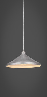 Vintage One Light Mini Pendant in Aged Silver (200|282-AS-422)