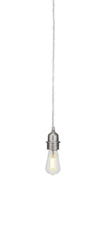 Vintage LED Mini Pendant in Aged Silver (200|282-AS-LED18C)